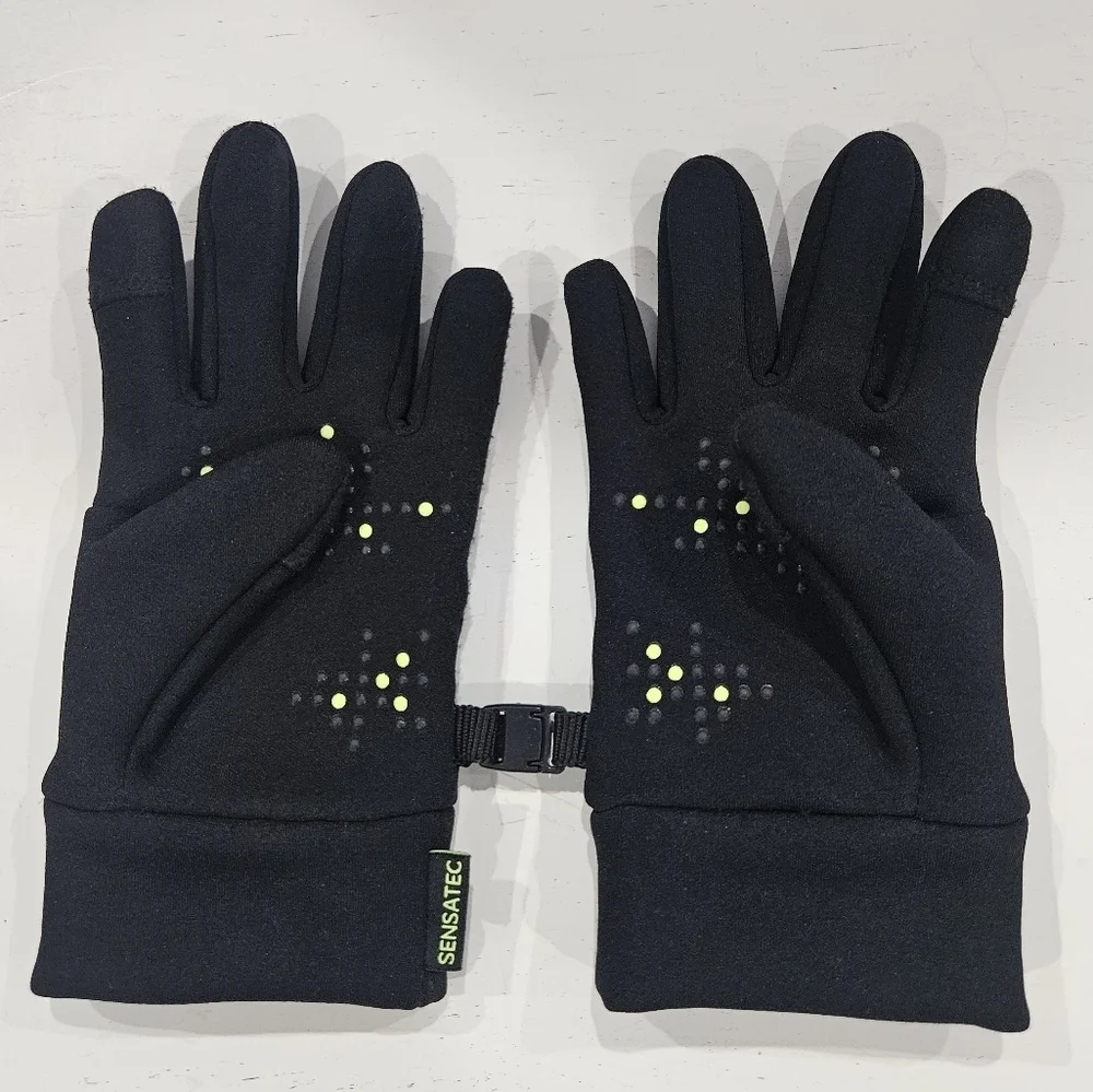 Head Neon and Black Youth Mittens. Insulated. Outdoor Accessories Touchscreen LG